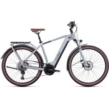 Bicicleta de senderismo eléctrica CUBE TOURING HYBRID PRO 625 DIAMANT Gris 2022 0